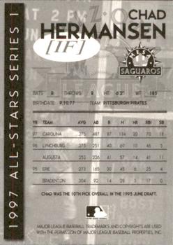 1997 Arizona Fall League #NNO Chad Hermansen Back