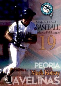 1997 Arizona Fall League #NNO Mark Kotsay Front