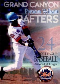 1997 Arizona Fall League #NNO Preston Wilson Front