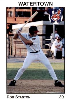 1996 Watertown Indians #NNO Rob Stanton Front