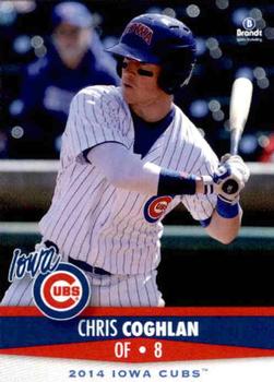 2014 Brandt Iowa Cubs #12 Chris Coghlan Front