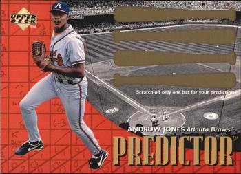 1997 Upper Deck - Predictors #P1 Andruw Jones Front