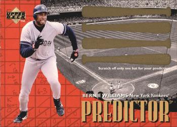 1997 Upper Deck - Predictors #P20 Bernie Williams Front