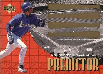 1997 Upper Deck - Predictors #P26 Ken Griffey Jr. Front
