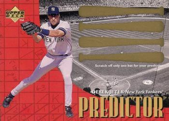 1997 Upper Deck - Predictors #P19 Derek Jeter Front