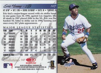 1998 Donruss Collections Donruss #147 Eric Young Back