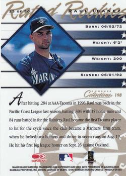 1998 Donruss Collections Donruss #198 Raul Ibanez Back
