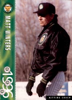 1996 Kane County Cougars #NNO Matt Winters Front
