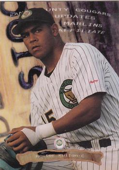 1996 Kane County Cougars Update #10 Hector Kuilan Front