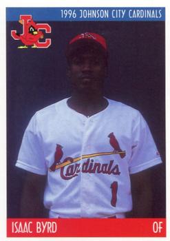 1996 Johnson City Cardinals #NNO Isaac Byrd Front