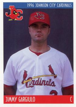 1996 Johnson City Cardinals #NNO Jimmy Gargiulo Front