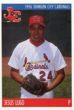1996 Johnson City Cardinals #NNO Jesus Lugo Front