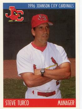 1996 Johnson City Cardinals #NNO Steve Turco Front