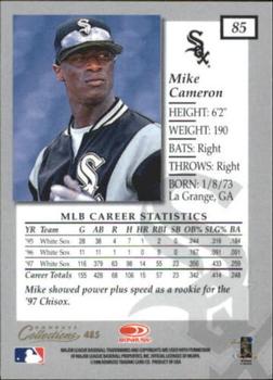 1998 Donruss Collections Elite #485 Mike Cameron Back