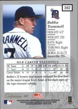 1998 Donruss Collections Elite #502 Bubba Trammell Back