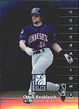 1998 Donruss Collections Elite #538 Chuck Knoblauch Front
