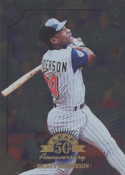1998 Donruss Collections Leaf #234 Rickey Henderson Front