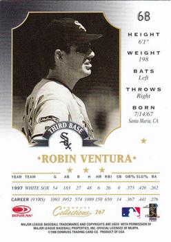 1998 Donruss Collections Leaf #267 Robin Ventura Back