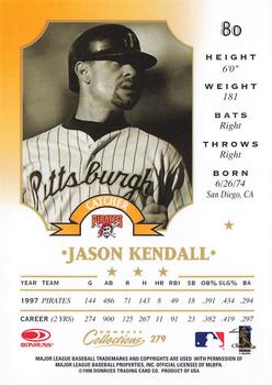 1998 Donruss Collections Leaf #279 Jason Kendall Back