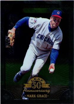 1998 Donruss Collections Leaf #296 Mark Grace Front