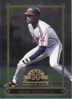 1998 Donruss Collections Leaf #349 Kenny Lofton Front