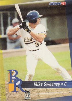1995 Choice Wilmington Blue Rocks #NNO Mike Sweeney Front