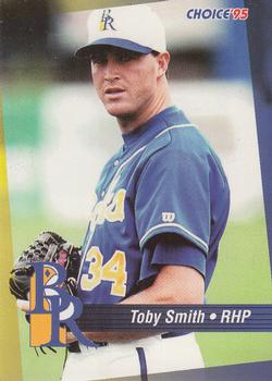 1995 Choice Wilmington Blue Rocks #NNO Toby Smith Front