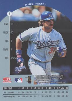 1998 Donruss Collections Preferred #556 Mike Piazza Back