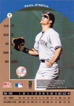 1998 Donruss Collections Preferred #642 Paul O'Neill Back