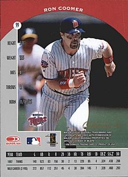 1998 Donruss Collections Preferred #649 Ron Coomer Back
