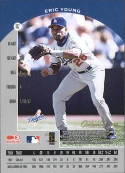 1998 Donruss Collections Preferred #652 Eric Young Back