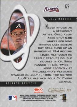 1998 Donruss Collections Preferred #722 Greg Maddux Back