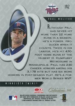 1998 Donruss Collections Preferred #742 Paul Molitor Back