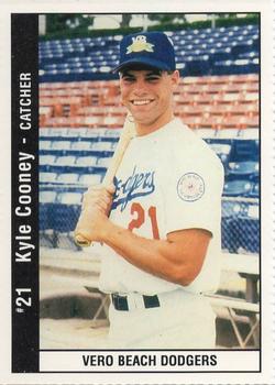 1995 Vero Beach Dodgers #NNO Kyle Cooney Front