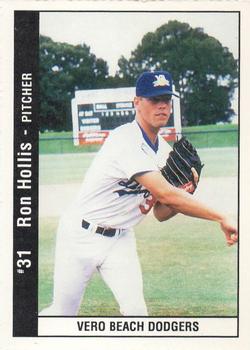 1995 Vero Beach Dodgers #NNO Ron Hollis Front