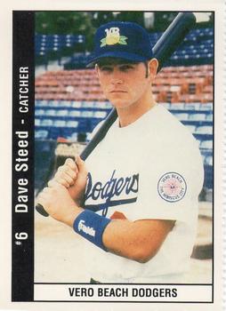 1995 Vero Beach Dodgers #NNO Dave Steed Front