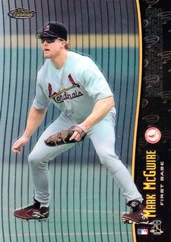 1998 Finest - Mystery Finest Refractors (Series One) #M10 Mark McGwire / Mark McGwire Back