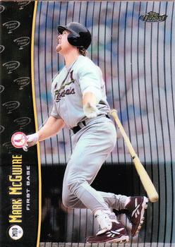 1998 Finest - Mystery Finest Refractors (Series One) #M10 Mark McGwire / Mark McGwire Front
