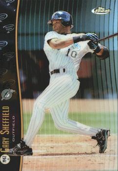 1998 Finest - Mystery Finest Refractors (Series One) #M42 Gary Sheffield / Jeff Bagwell Front