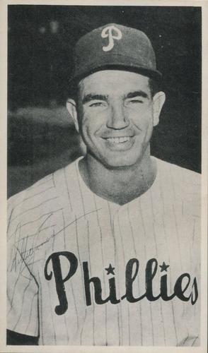 1958-60 Philadelphia Phillies #NNO Willie Jones Front