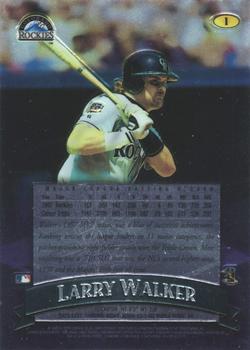 1998 Finest - No-Protectors #1 Larry Walker Back
