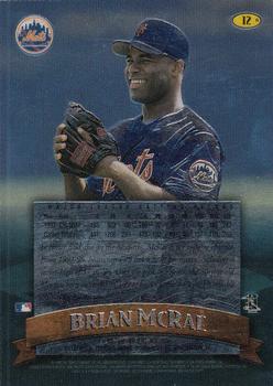 1998 Finest - No-Protectors #12 Brian McRae Back