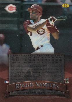 1998 Finest - No-Protectors #30 Reggie Sanders Back