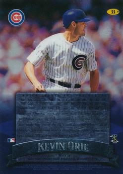 1998 Finest - No-Protectors #33 Kevin Orie Back