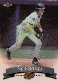 1998 Finest - No-Protectors #36 Neifi Perez Front