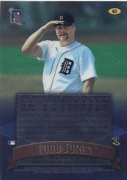 1998 Finest - No-Protectors #61 Todd Jones Back
