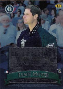1998 Finest - No-Protectors #63 Jamie Moyer Back