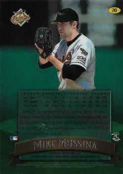 1998 Finest - No-Protectors #70 Mike Mussina Back