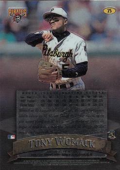 1998 Finest - No-Protectors #75 Tony Womack Back