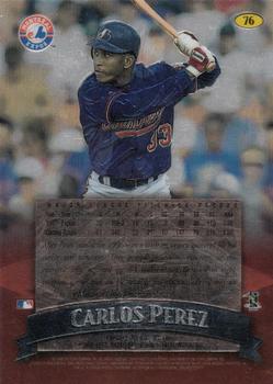 1998 Finest - No-Protectors #76 Carlos Perez Back